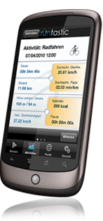 runtastic for your Android phone